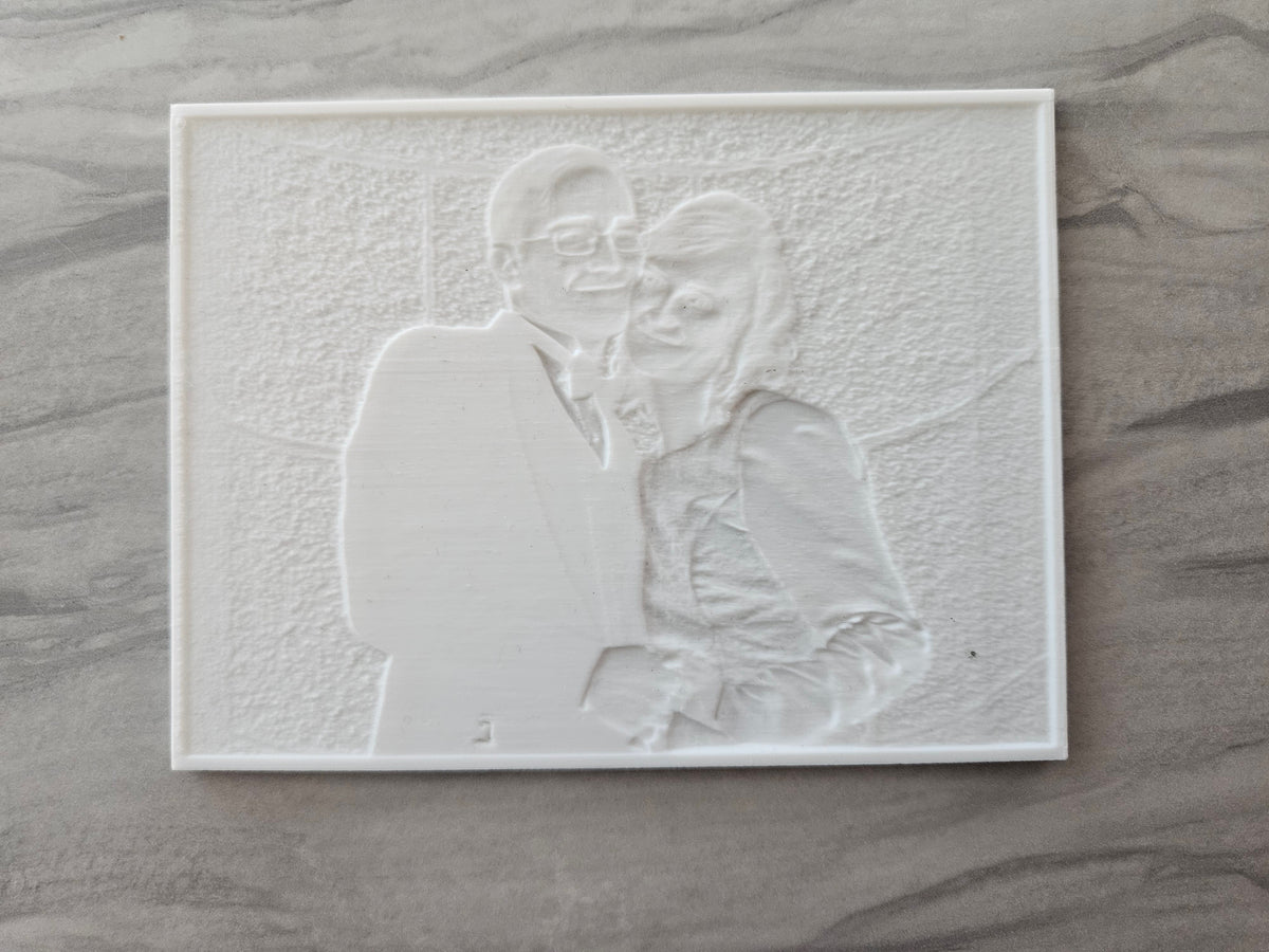 HD Monocolor Lithophane Display